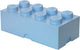Room Copenhagen Lego Storage Brick 8 light blue