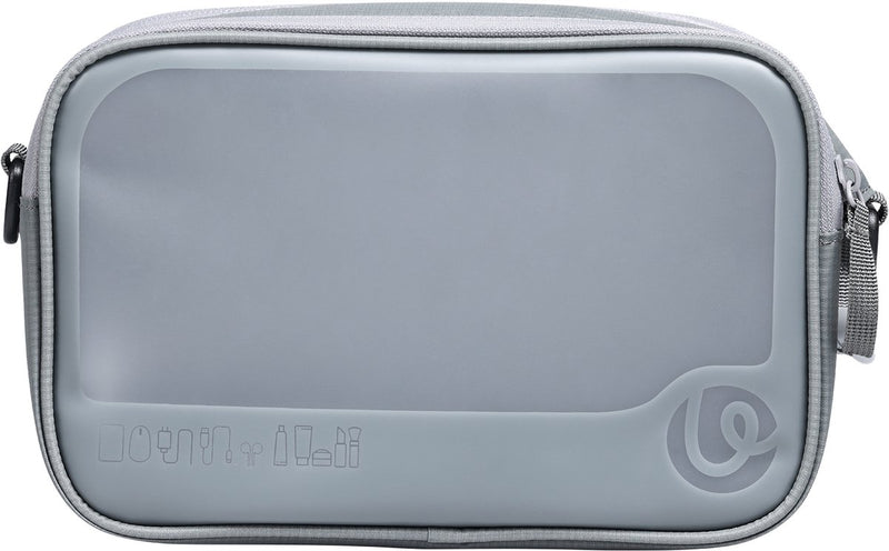 Ulanzi bp15 seeclear tech pouch l tech pouch - doorzichtige voorkant - waterafstotend - polyester - zwart