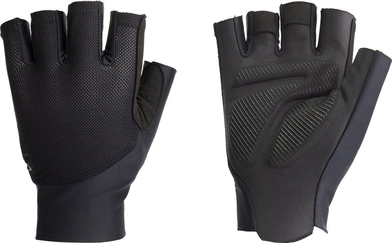 Bbb ciclismo pave 2.0 - guantes de ciclismo verano - 15 - 25 °c - acolchado medio - material cómodo y transpirable - guantes de ciclismo hombres mujeres - negro - talla m - bbw-74