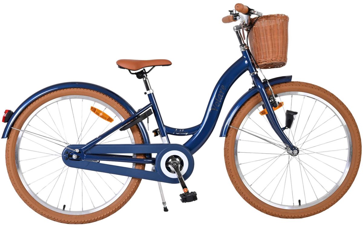 Bicicletta per bambini Volare Ashley - ragazze - 24 pollici - blu