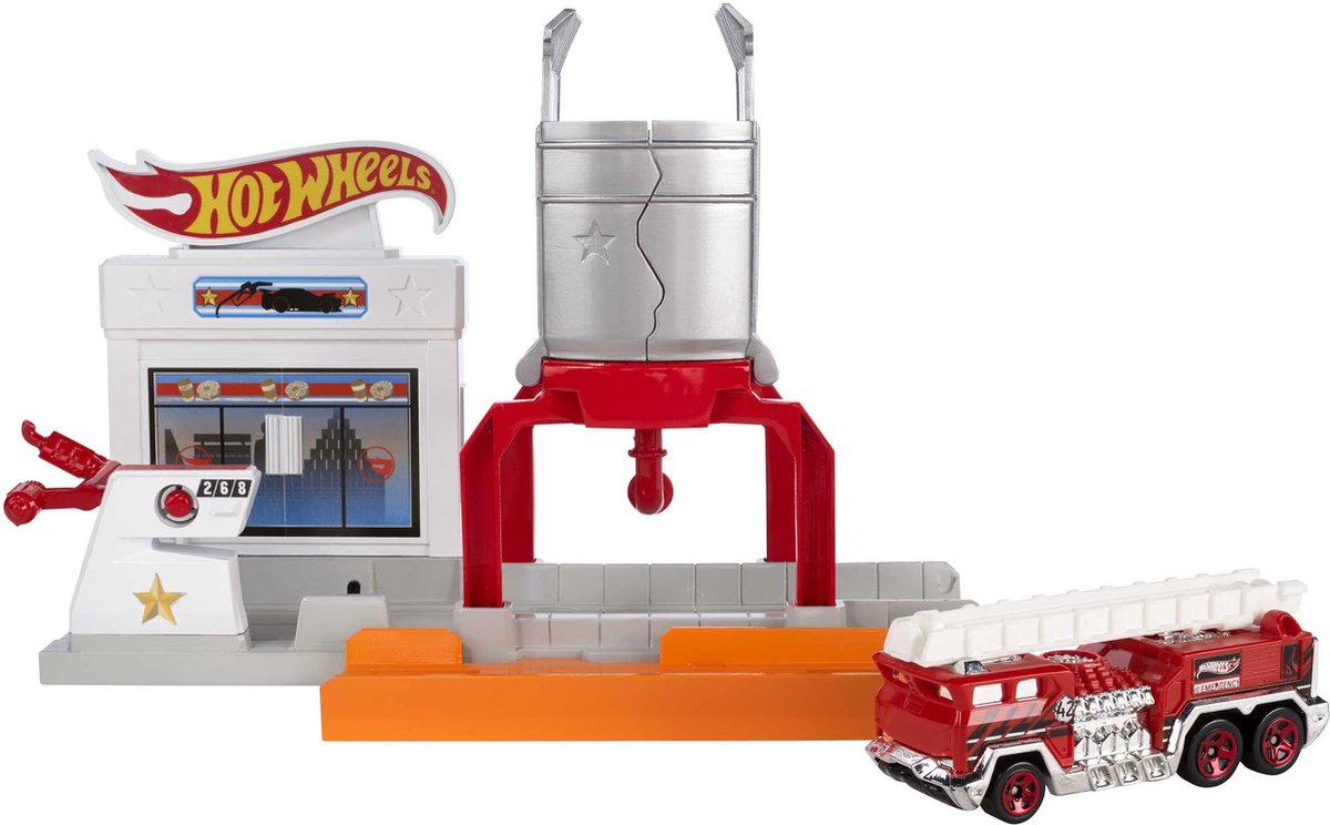 Hot wheels blaze blast racebaan set - inlcusief 1 auto