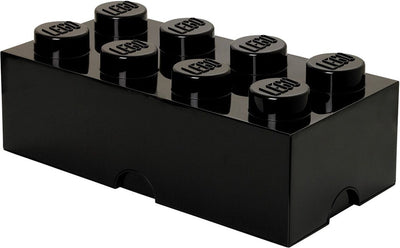 Habitación Copenhague LEGO Almacenamiento Brick 8 Negro