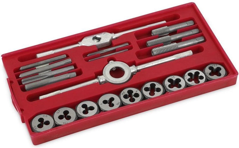 Kreator - hand tools - krt001120 - draadsnij en tap set - 20 st.