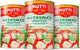 Salsa para pizza Mutti aromatizada - 3 x 4,1 kg