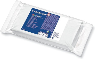 Arcilla de modelar Staedtler noris - bloque 1 kg - blanca