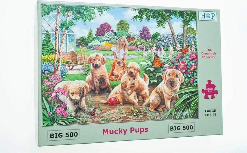 Puzzle House of Puzzles - 500 pezzi xl - Mucky Pups