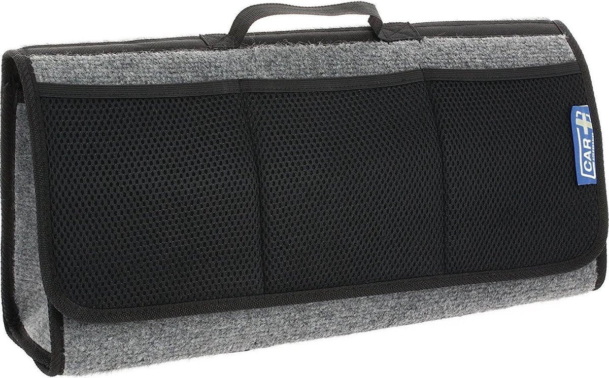 Borsa portabagagli Car Plus 12,5 litri poliestere nero grigio