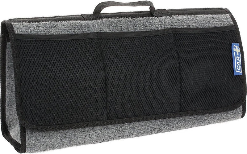Bolsa de maletero Car plus 12,5 litros poliéster negro gris
