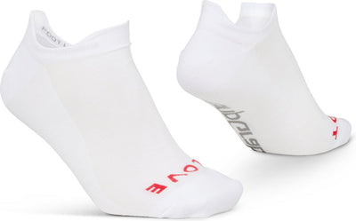 Gripgrab - calcetines clásicos de ciclismo de verano invisibles 1 par de calcetines tobilleros calcetines deportivos coolmax - blanco - unisex - talla s (38-41)