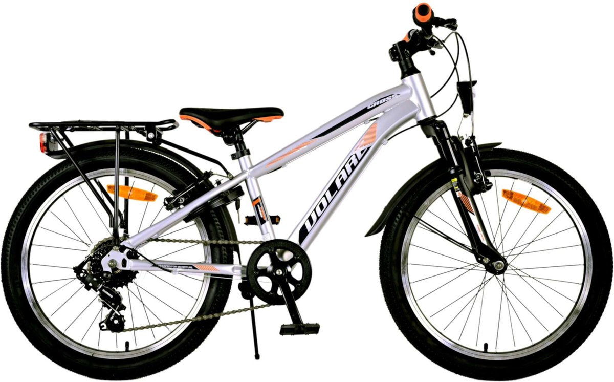 Bicycle per bambini Vlatare Cross - Boys - 20 pollici - argento - 6 marce