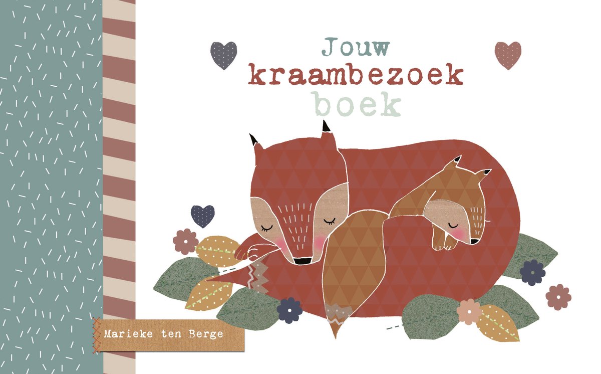 Merkloos sans marque jouw kraambezoekboek
