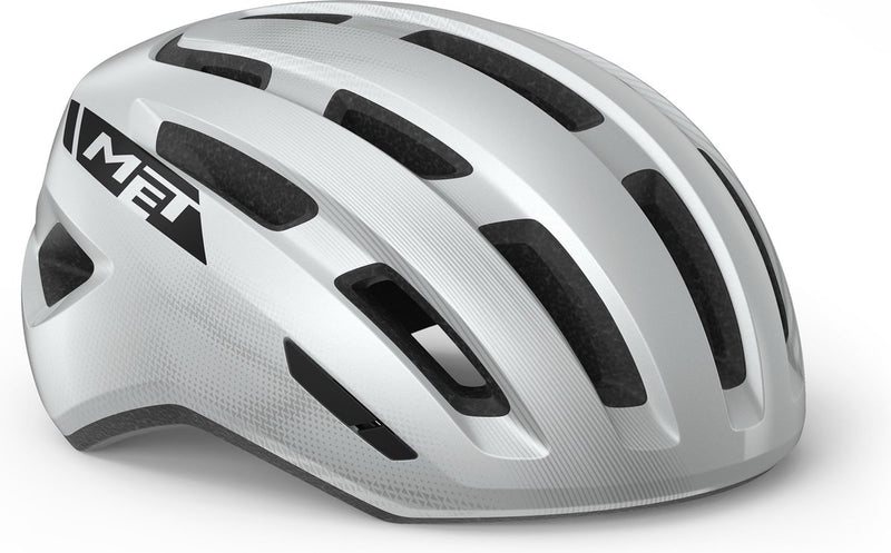 With miles mips casco de bicicleta hombre mujer - casco de bicicleta bicicleta urbana adultos - bicicleta eléctrica - trekking - talla s m (52-58cm) - blanco brillante (blanco)