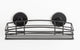 Wenko 1069605 - estante de pared vacío-loc negro | 1 pieza