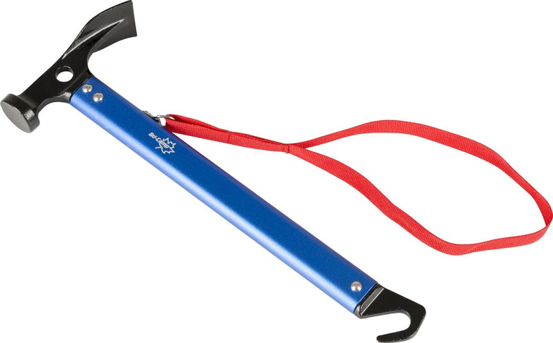 Bo-camp - martillo - acero aluminio - con extractor de arenque - 380 gramos