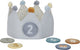 Little Dutch - Corona de cumpleaños de tela con números - azul