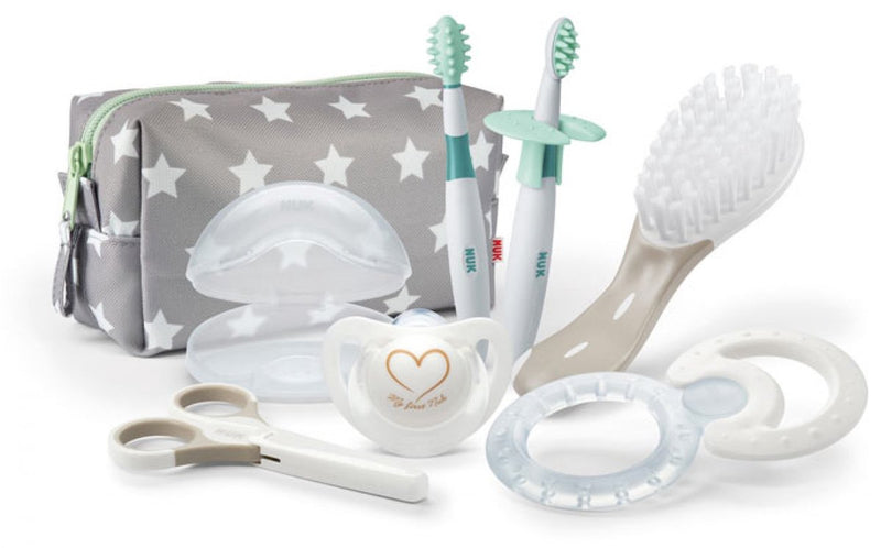 Set Nuk per neonati - beige bianco