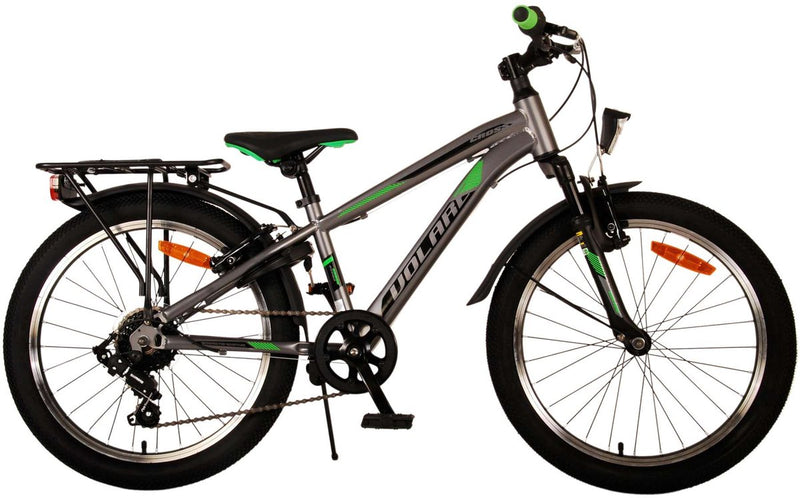 Bicicleta para niños Volare Cross - Niños - 20 pulgadas - Gris - 6 engranajes