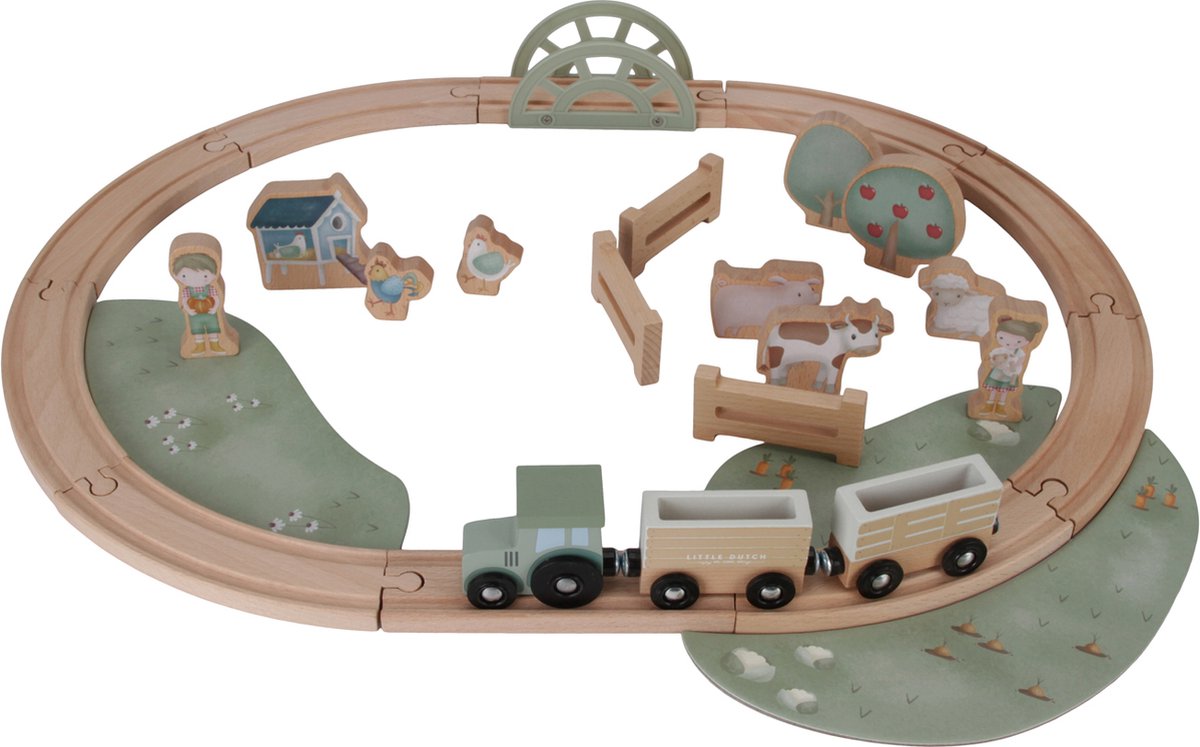 Piccolo treno olandese Tiamo Little Farm FSC
