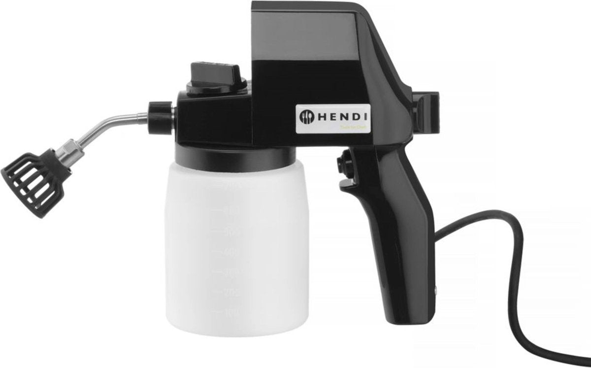 Jeringa eléctrica para alimentos Hendi - caudal ajustable - apta para lavavajillas - 700 ml - apta para microondas hasta 70°c