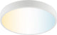 Brilliant slimline - plafoniera - ø 39 cm - led 11w - cct - 3000k-6500k - dimmerabile - luce notturna - timer - telecomando - bianco