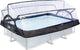 Exit Toys cubierta de salida para piscina 220x150 cm - cúpula para piscina - universal - accesorio para piscina - resistente a la intemperie
