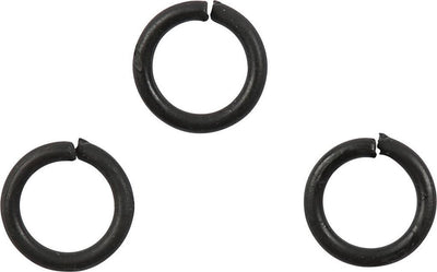 Anelli Creative Company, misura 7 mm, spessore 1 mm, neri, 50 pezzi 1 scatola