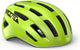 Met miles bicycle helmet men women - bicycle helmet city bike adults - e-bike - trekking - size s m (52-58cm) - fluor yellow glossy (yellow)