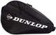 Dunlop - paletero club 2pc - unisex sports bag - black and white