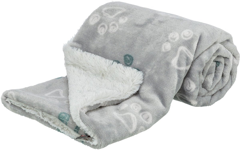Trixie coperta per cani jimmy soft grigio chiaro