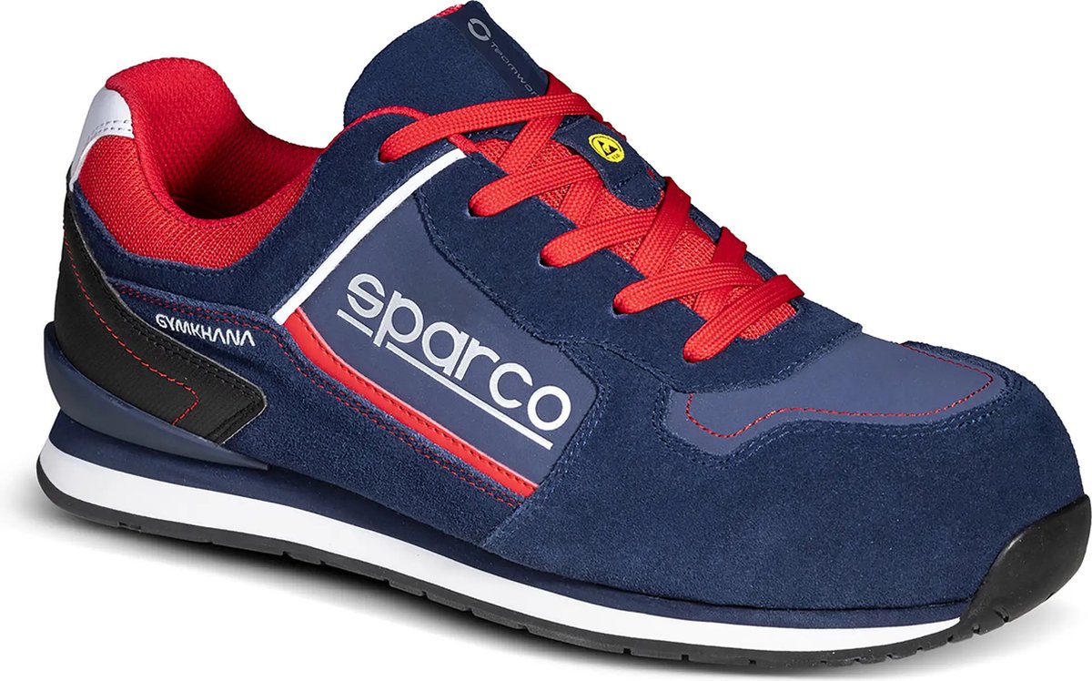 Sparco werkschoenen s3 esd - gymkhana tacoma - marineblauw — 45