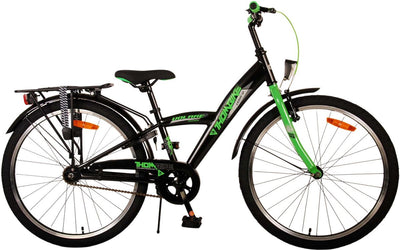 Volare Thombike Bicicleta para niños - Niños - 24 pulgadas - Black Green