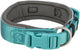 Trixie halsband hond - premium extra breed aqua grafiet grijs - 40-48x4 cm, verstelbaar, reflecterend