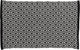 Tappetino da bagno Differnz Galles 100% cotone bianco e nero 50 x 80 cm