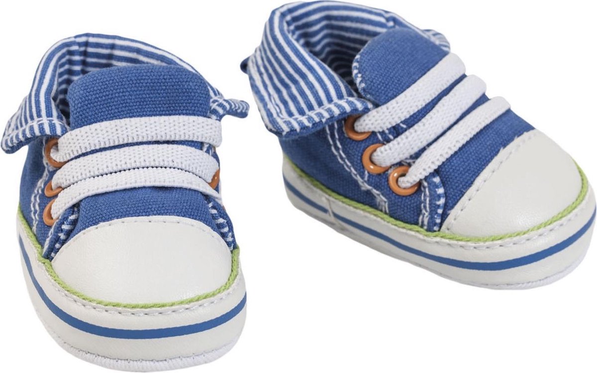 Scarpe da bambola blu blu, 38-45 cm