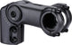 Potencia de ciclismo Bbb ajustable 80 mm - potencia ajustable bicicleta de carreras, e-bike mtb - extensor de potencia de 31,8 mm - ángulo -40° +60° - highfix - bhs-35