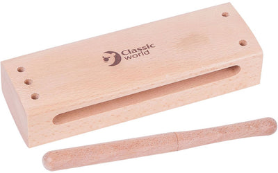 Bloque de tono de madera mundial clásico con Stogstok