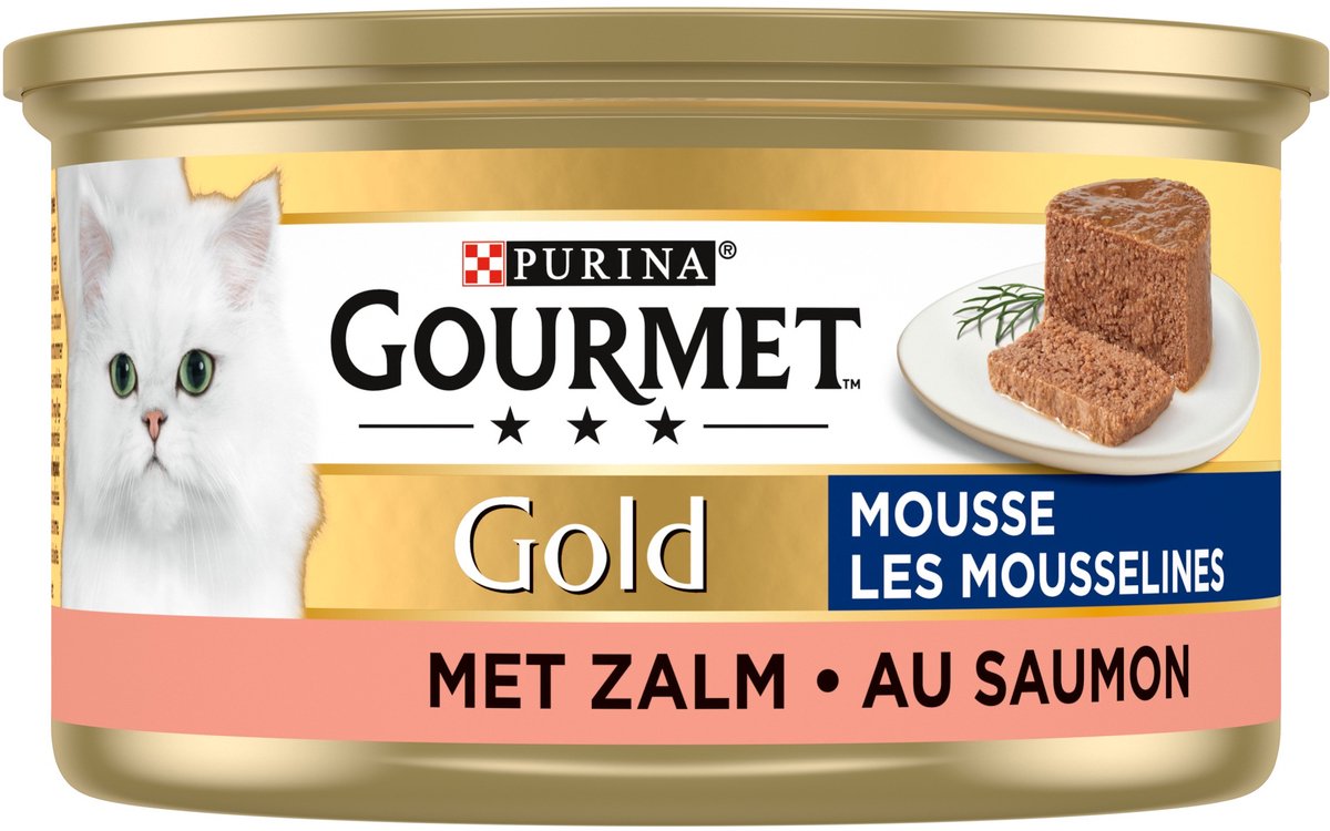 Salmone di mousse sottile oro gourmet