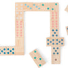 Bs toys mega houten domino spel, 28dlg,.
