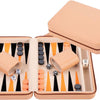 Gioco da viaggio backgammon Engelhart con cerniera - beige