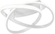 Rl live your light reality course - plafondlamp - wit mat - incl. 1x smd 18w - dimbaar met schakelaar - plafondbevestiging - niet geschikt voor externe dimmer - 4000k