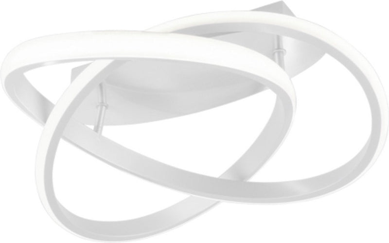 Rl vive tu curso de realidad luminosa - lámpara de techo - blanco mate - incl. 1x SMD 18w - regulable con interruptor - montaje en techo - no apto para atenuador externo - 4000k