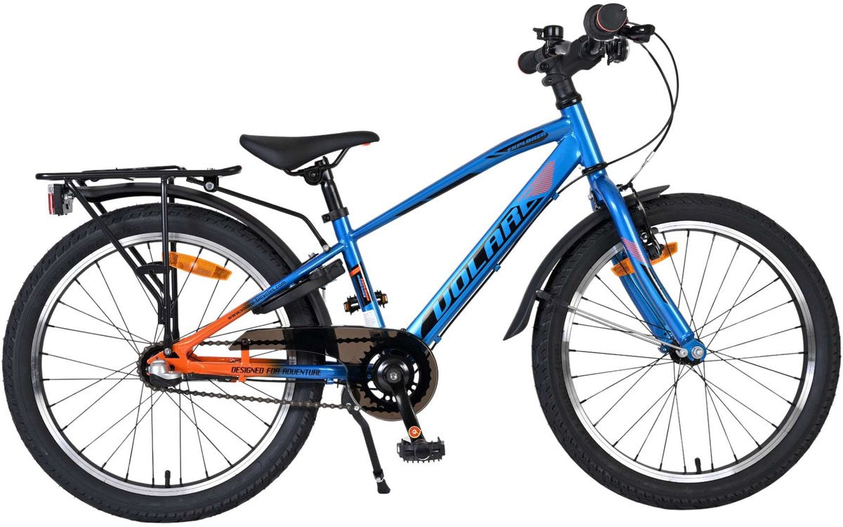 Volare explorer children's bicycle - boys - 20 inches - blue orange - nexus 3