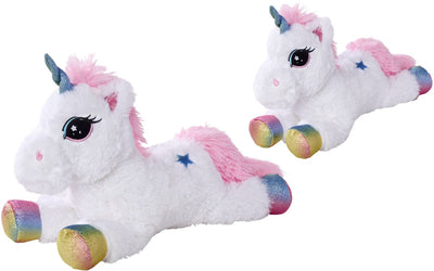 Peluche Simba Toys - peluche unicorno arcobaleno - peluche - 40 cm - sdraiato