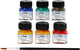 Creative Company Glasen Porcelain Paint Clear Color, 6st.