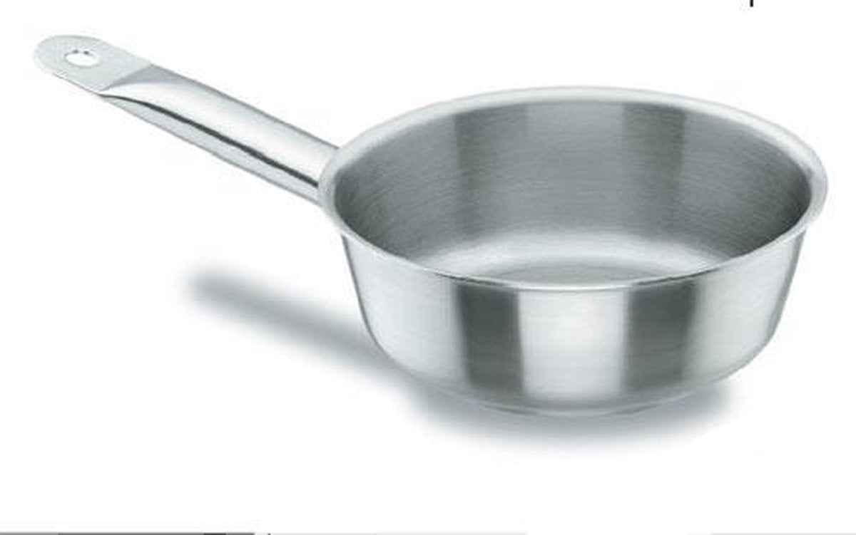 Lacor chef classic sauteuse - rvs - 2,1l - ø 22cm