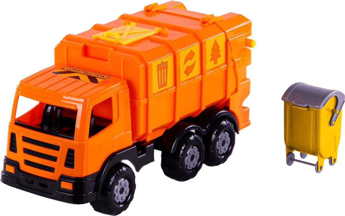 Cavallino Toys Cavallino XL Camina de basura Naranja, 42 cm