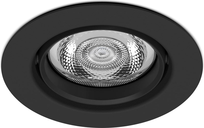 Faretto da incasso Philips LED Philips Impala - 1 luce - nero - rotondo