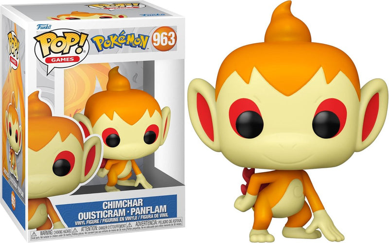 ¡Funko pop! pokemon – chimchar # 963