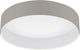 Eglo pasteri - lampada da soffitto - LED - ø32 cm - bianco - tortora
