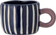 Bloomingville mug earthenware blue nini - 100ml